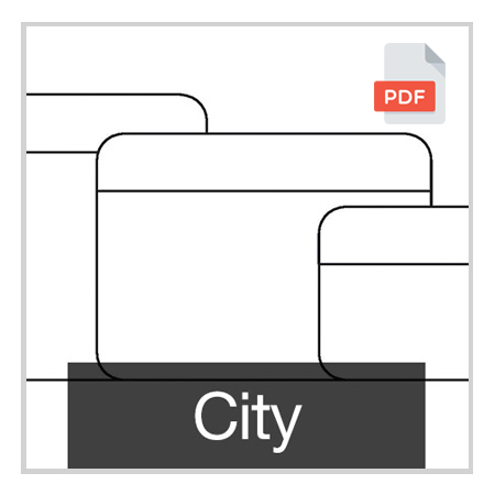 Pote City: 120 g, 150 g, 160 g, 250 g, 300 g, 500 g, 960 g y 1000 g